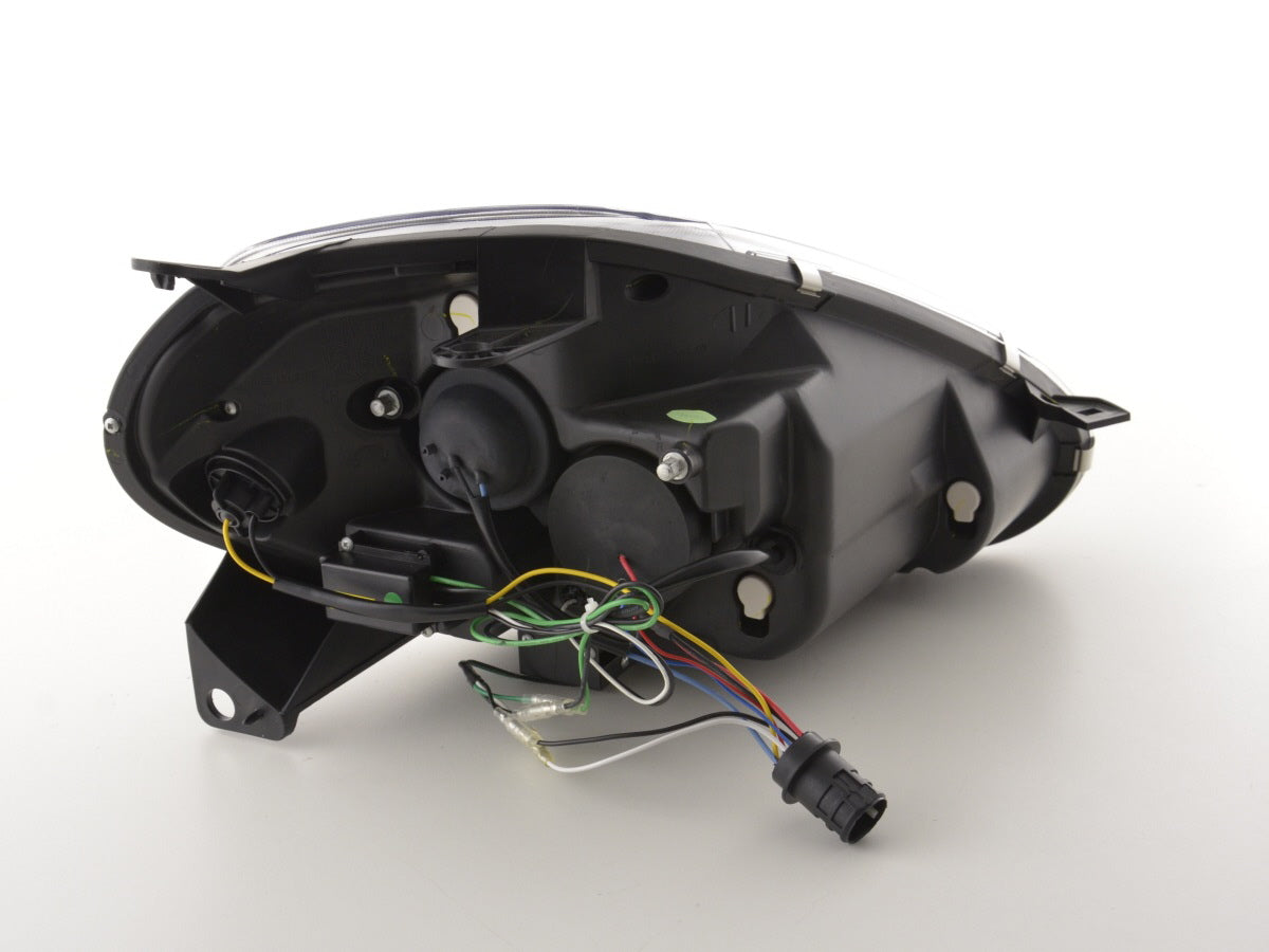 Scheinwerfer Set Daylight LED TFL-Optik Fiat Grande Punto Typ 199 05-08 schwarz Scheinwerfer Set Daylight LED TFL-Optik Fiat Grande Punto Typ 199 05-08 schwarz
